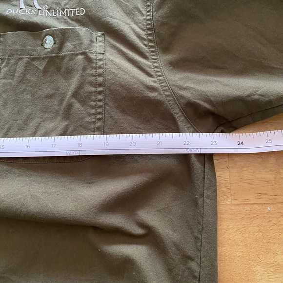 Columbia Ducks Unlimited Colab Sport shooting/hunting long sleeved button down. - Picture 7 of 8